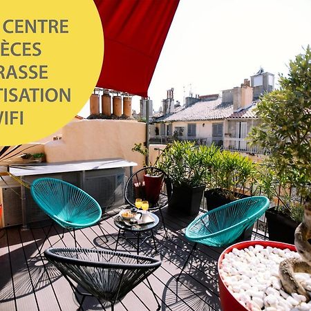Duplex Avec Terrasse - Hyper-Centre De Toulonアパートメント エクステリア 写真