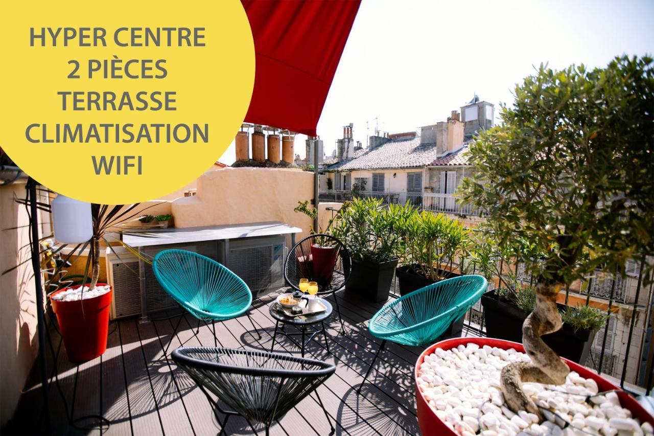 Duplex Avec Terrasse - Hyper-Centre De Toulonアパートメント エクステリア 写真